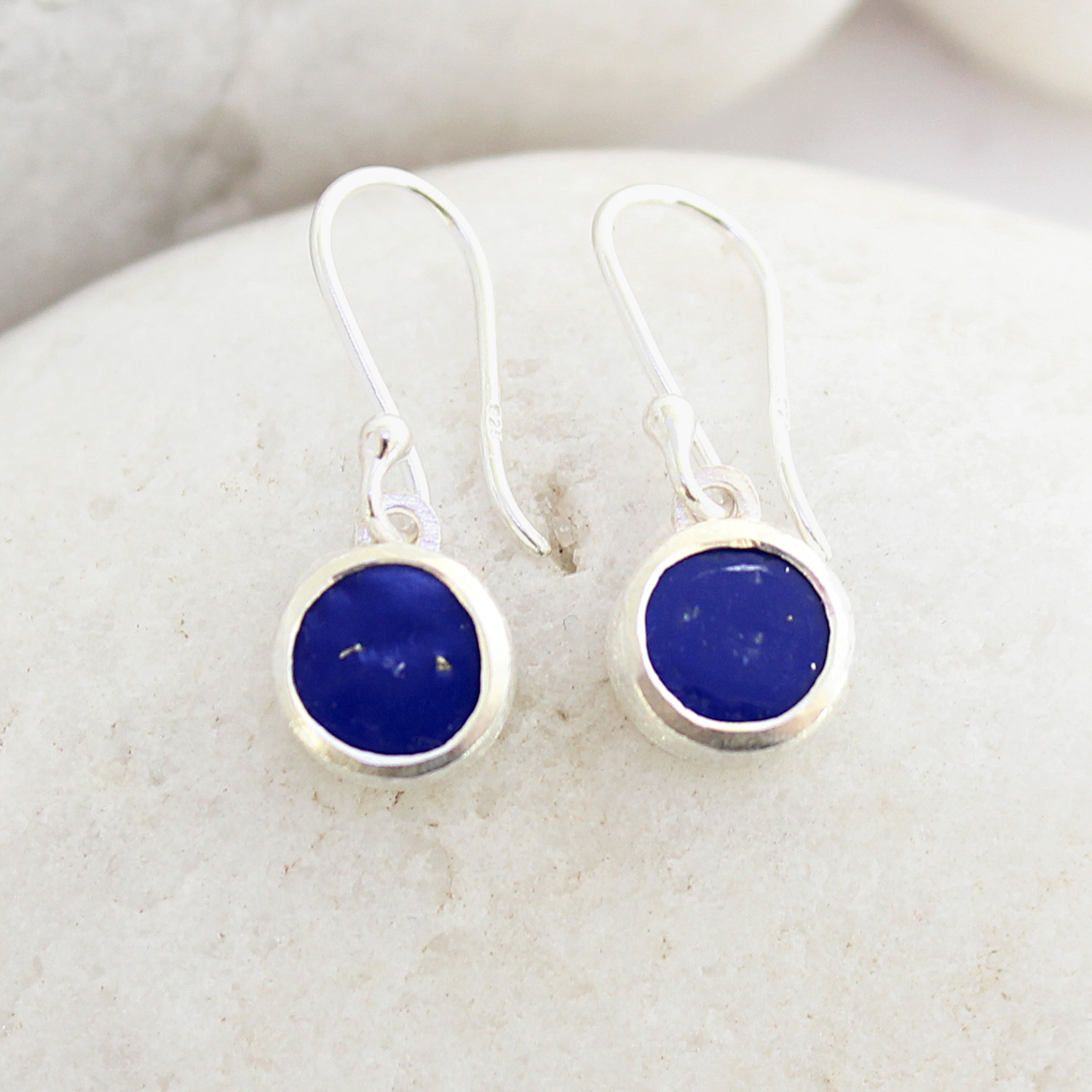 Lapis-Lazuli-gemstone-silver-earrings-EA028c