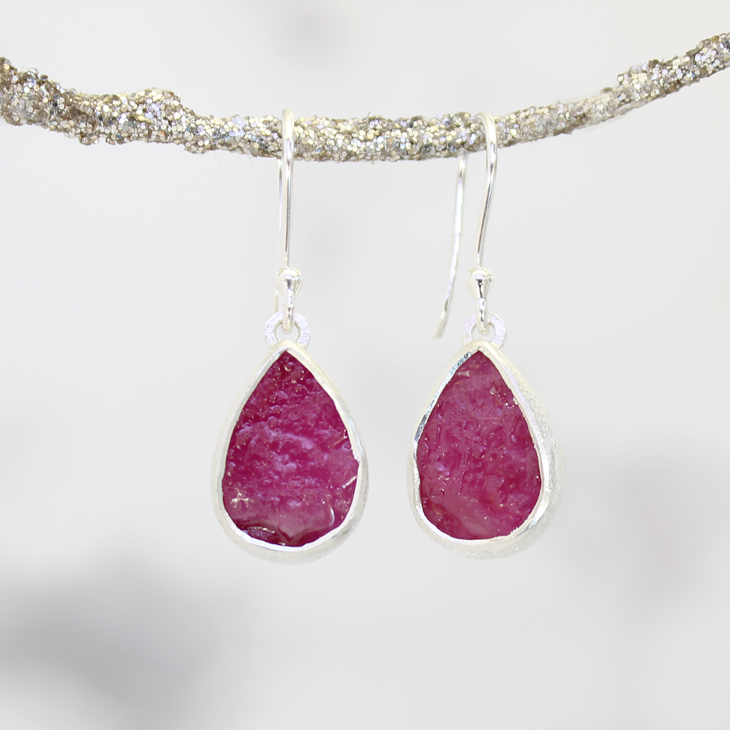 ruby-gemstone-handmade-silver-ladies-earrings-EA035