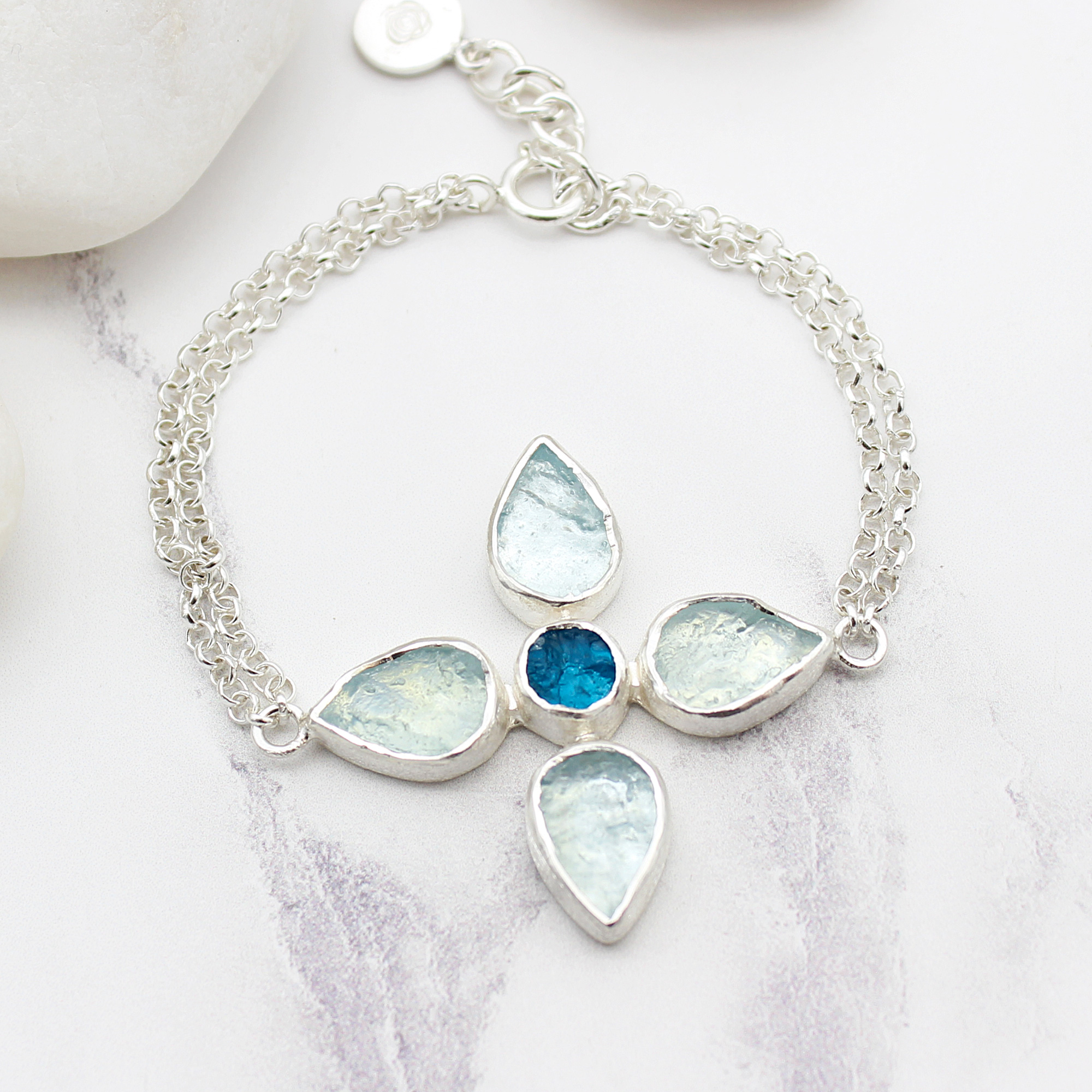 aquamarine-apatite-gemstone-flower-bracelet-br082