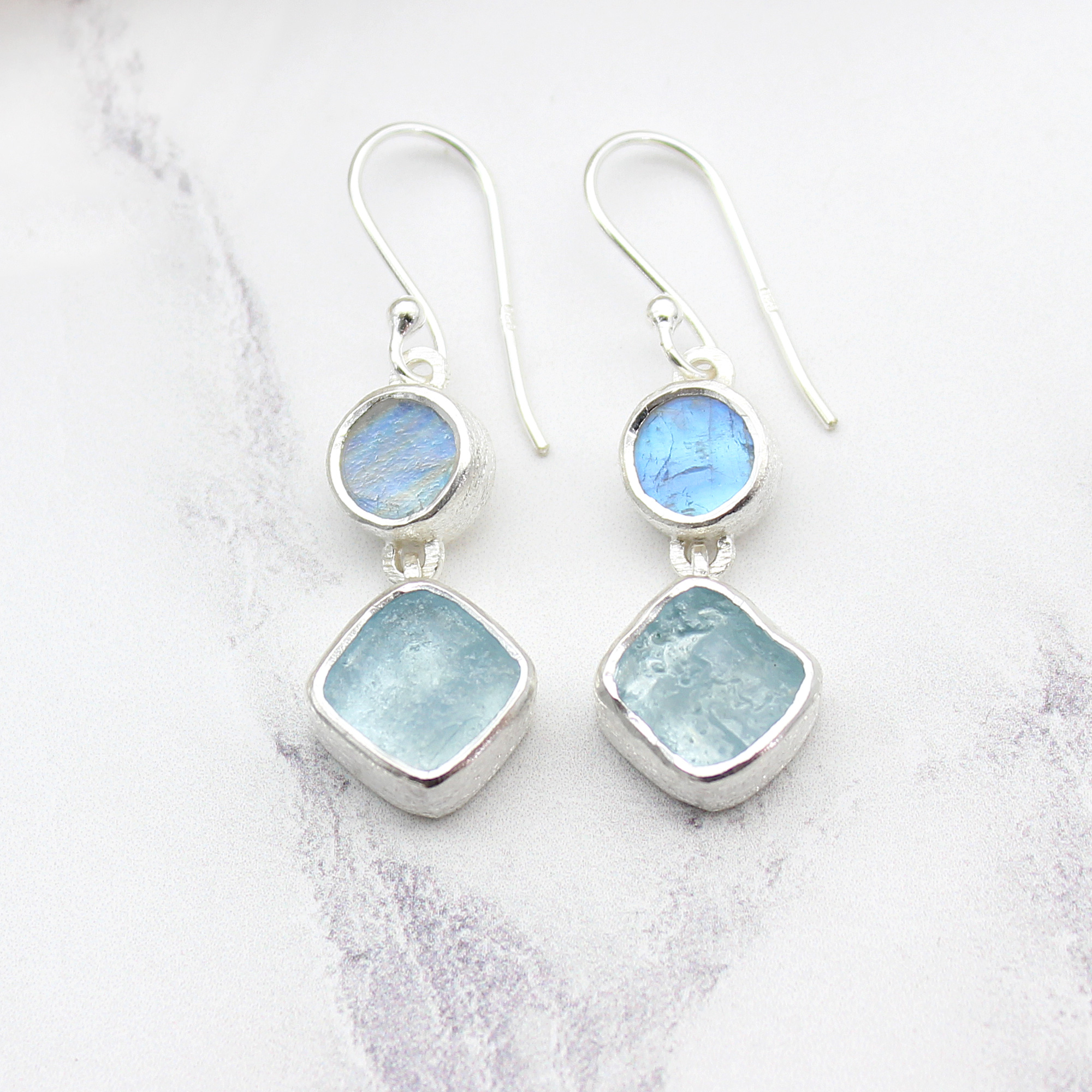 aquamarine-rainbowmoonstone-gemstone-earrings-ea052b